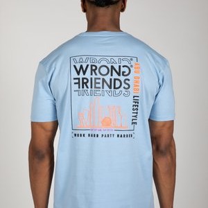 ABU DHABI - Print T-shirt - blauw ABU DHABI - Print T-shirt - blauw