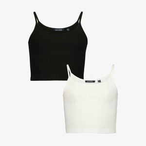 BASICS - Top - offwhiteschwarz BASICS - Top - offwhiteschwarz