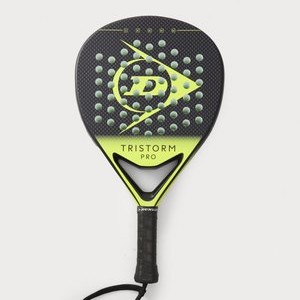 TRISTORM PRO UNISEX - Padel racket - black/yellow/grey/white TRISTORM PRO UNISEX - Padel racket - black/yellow/grey/white