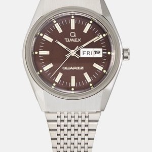 BROWN DIAL - Watch - stainless steel BROWN DIAL - Watch - stainless steel