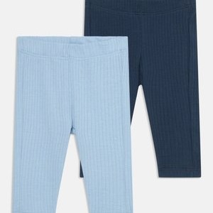 BASIC UNISEX 2 PACK - Leggings - Trousers - light blue BASIC UNISEX 2 PACK - Leggings - Trousers - light blue