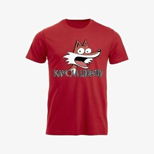 BAD NATURE FOX - Print T-shirt - red BAD NATURE FOX - Print T-shirt - red