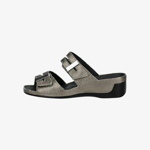 Heeled mules - gold Heeled mules - gold