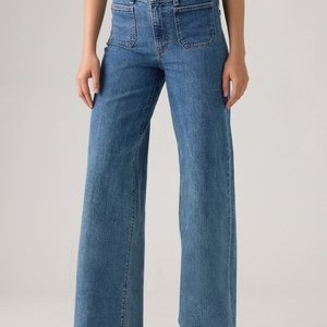 728 TAILORED WIDE LEG - Wide Leg - mosey mid stone 728 TAILORED WIDE LEG - Wide Leg - mosey mid stone