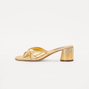 CLEO - Heeled mules - golden CLEO - Heeled mules - golden