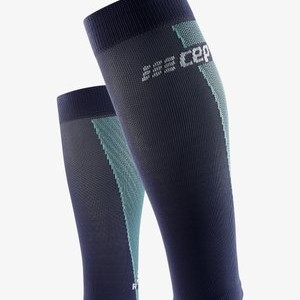ULTRALIGHT CALF SLEEVES WOMEN - MADE IN GERMANY - Leg sleeves - blue light blue ULTRALIGHT CALF SLEEVES WOMEN - MADE IN GERMANY - Leg sleeves - blue light blue