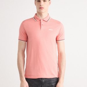 ETHAN - Polo shirt - coral ETHAN - Polo shirt - coral