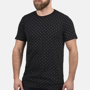 SDAARON - Print T-shirt - black SDAARON - Print T-shirt - black