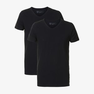 2 PACK - Basic T-shirt - black 2 PACK - Basic T-shirt - black
