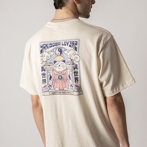 YAKISOBA LOVERS UNISEX - Print T-shirt - ivory YAKISOBA LOVERS UNISEX - Print T-shirt - ivory