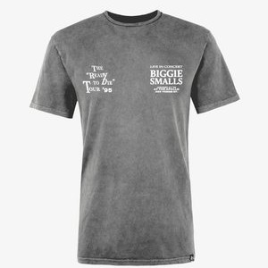 BIGGIE SMALLS CONCERT ADVERTISE WASHED - Print T-shirt - black BIGGIE SMALLS CONCERT ADVERTISE WASHED - Print T-shirt - black