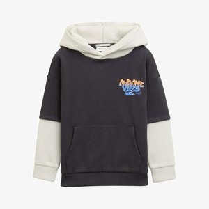 2-IN-1-LOOK - Hoodie - coal grey 2-IN-1-LOOK - Hoodie - coal grey