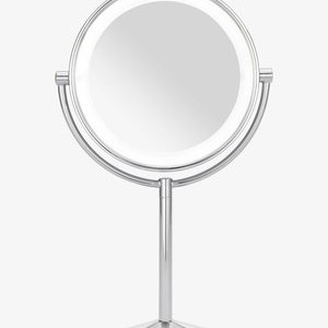 LIGHTED MAKEUP MIRROR - Makeup mirror - silver LIGHTED MAKEUP MIRROR - Makeup mirror - silver