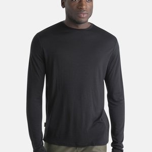 LIGHT WEIGHT COOL-LITE SPHERE - Long sleeved top - BLACK LIGHT WEIGHT COOL-LITE SPHERE - Long sleeved top - BLACK