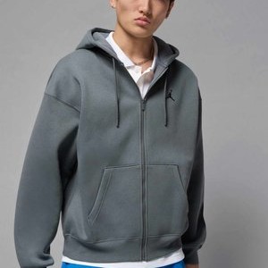 Zip-up sweatshirt - iron grey/black