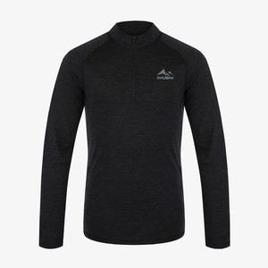ZIP - Long sleeved top - black ZIP - Long sleeved top - black