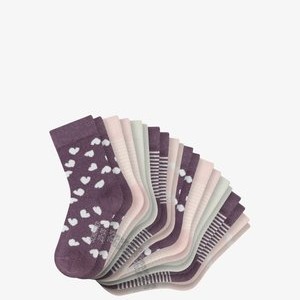 10ER PACK BASIC - Socks - rosa 10ER PACK BASIC - Socks - rosa