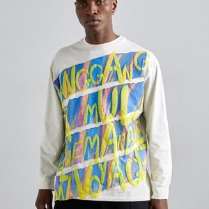 BON VOYAGE LONGSLEEVE - Long sleeved top - dune white BON VOYAGE LONGSLEEVE - Long sleeved top - dune white