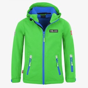 108 - Outdoor jacket - bright green/medium blue 108 - Outdoor jacket - bright green/medium blue