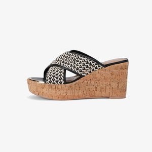 Heeled mules - black comb Heeled mules - black comb