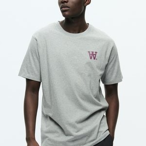 ACE - Print T-shirt - light melange grey ACE - Print T-shirt - light melange grey