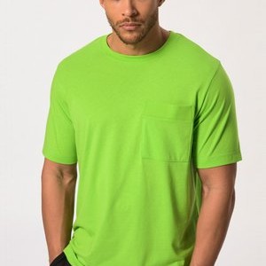 SHORT SLEEVE BREAST POCKET ROUND NECK - Basic T-shirt - grass green SHORT SLEEVE BREAST POCKET ROUND NECK - Basic T-shirt - grass green
