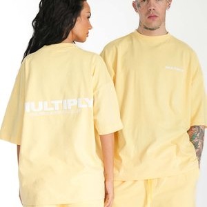 FONT - Print T-shirt - golden haze FONT - Print T-shirt - golden haze