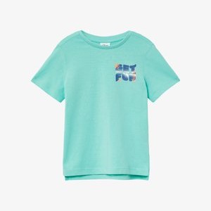 WITH RONT- UND RÜCKENPRINT - Print T-shirt - türkis WITH RONT- UND RÜCKENPRINT - Print T-shirt - türkis