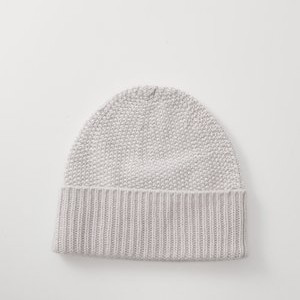 SEED STITCH BEANIE - Beanie - snowmelt/zinc white SEED STITCH BEANIE - Beanie - snowmelt/zinc white