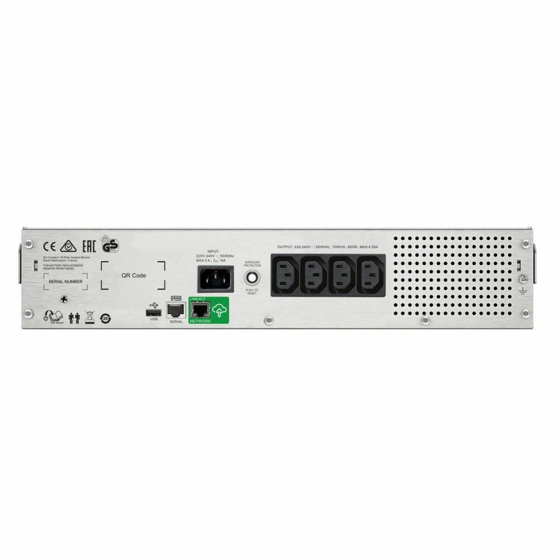 Система бесперебойного питания Интерактивная SAI APC SMC1000I-2UC 600 W