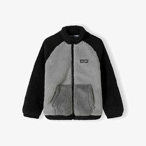 ZIP THROUGH WITH POCKET - Winter jacket - black ZIP THROUGH WITH POCKET - Winter jacket - black