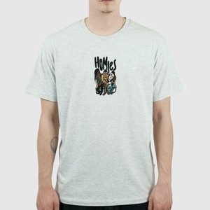 HOMEBOY HOMEBOY - Print T-shirt - ash heather HOMEBOY HOMEBOY - Print T-shirt - ash heather