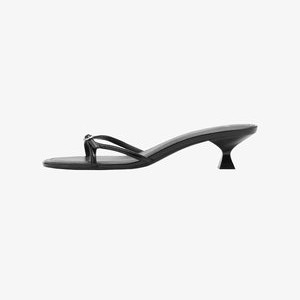 WITH BUCKLE DETAIL - Pool slides - black WITH BUCKLE DETAIL - Pool slides - black