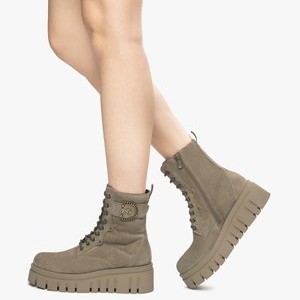 Wedge Ankle Boots - talpa Wedge Ankle Boots - talpa
