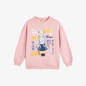 ANIME PRINTED - Sweatshirt - pink ANIME PRINTED - Sweatshirt - pink