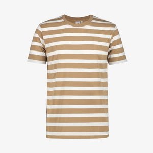 Print T-shirt - beige Print T-shirt - beige