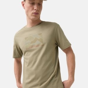 Print T-shirt - khaki Print T-shirt - khaki