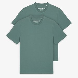 2ER PACK  - Basic T-shirt - green bay 2ER PACK  - Basic T-shirt - green bay