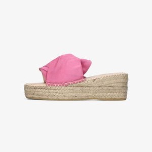 Heeled mules - bold pink r Heeled mules - bold pink r