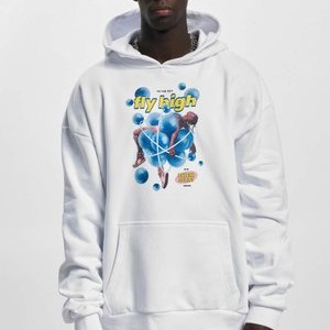 BUBBLLES HEAVY OVERSIZE - Hoodie - white BUBBLLES HEAVY OVERSIZE - Hoodie - white