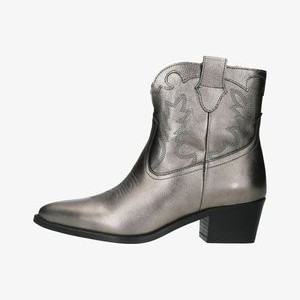 Cowboy/biker ankle boot - silber Cowboy/biker ankle boot - silber