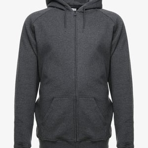 ZIP HOODY - Zip-up sweatshirt - charcoal ZIP HOODY - Zip-up sweatshirt - charcoal