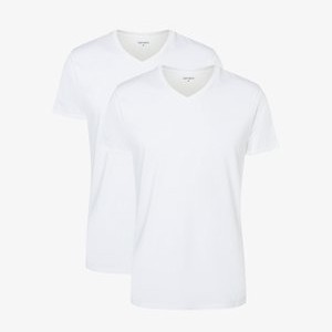 2ER-SET - Basic T-shirt - white 2ER-SET - Basic T-shirt - white