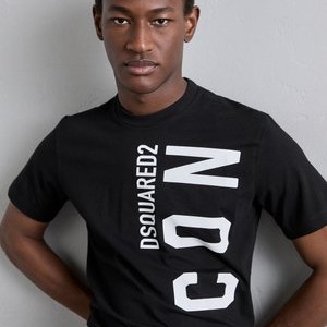 Print T-shirt - black Print T-shirt - black