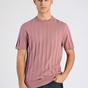 CREW NECK - Print T-shirt - dusty rose CREW NECK - Print T-shirt - dusty rose