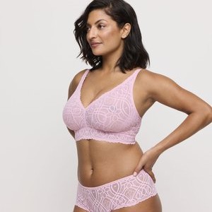 SALERNO - Triangle bra - spring rose SALERNO - Triangle bra - spring rose