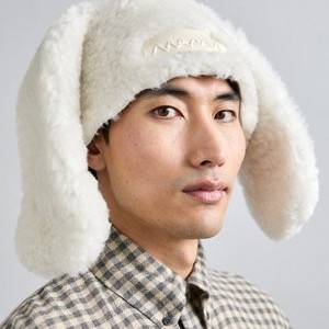 UNISEX - Beanie - stone white UNISEX - Beanie - stone white