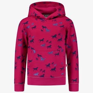 AOP GLITTER HORSE - Hoodie - very berry AOP GLITTER HORSE - Hoodie - very berry
