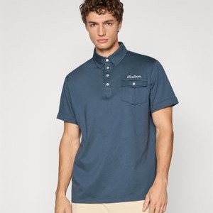 JESPER PARNEVIK SINGLE POCKET - Polo shirt - navy JESPER PARNEVIK SINGLE POCKET - Polo shirt - navy