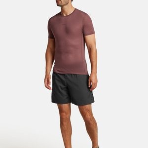 WEIGHT COOL-LITE FEATHERLIGHT CREWE - Basic T-shirt - carob WEIGHT COOL-LITE FEATHERLIGHT CREWE - Basic T-shirt - carob